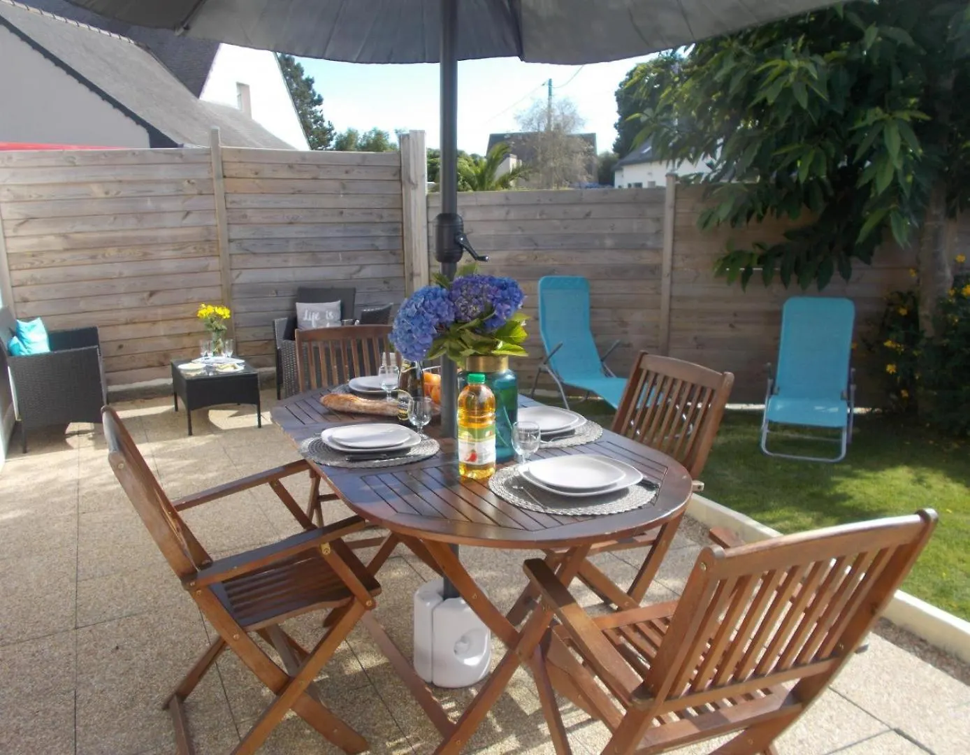 Les Hortensias location